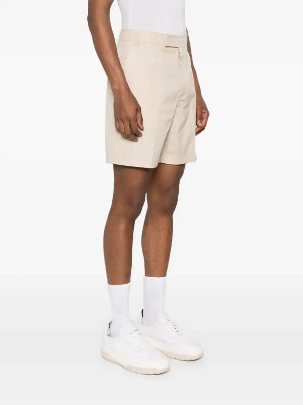 Thom Browne RWB-Tab Chino Shorts | Browns Khaki Shorts
