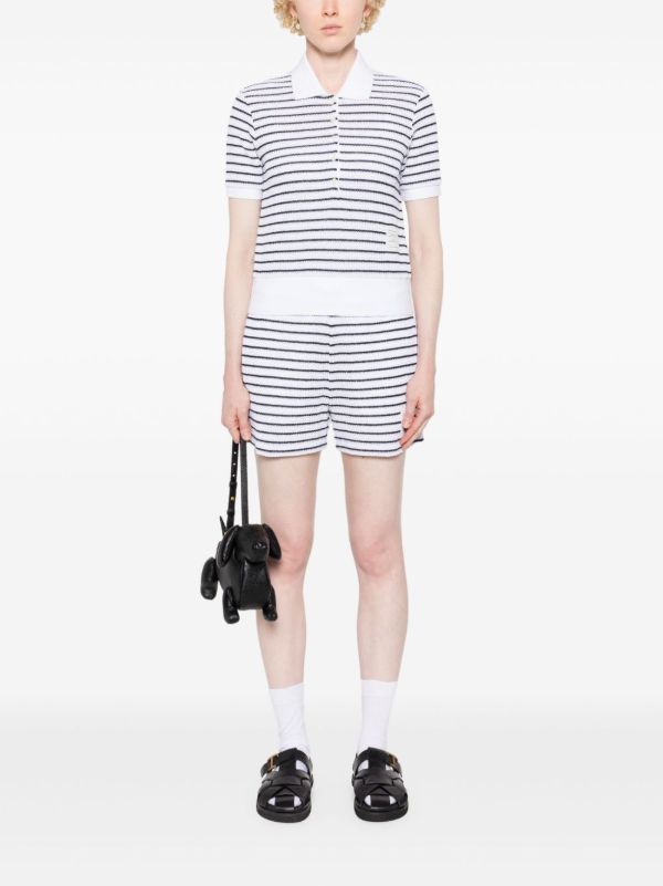 Thom Browne Striped Shorts | Browns Short & Mini Shorts