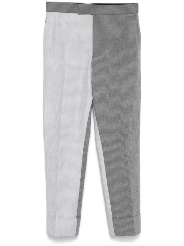Thom Browne striped trousers | Browns Cropped Pants