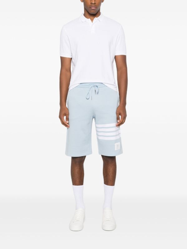 Thom Browne Three-stripe Track Shorts | Browns Track & Running Shorts