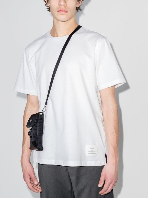 Thom Browne White Cotton T-shirt | Browns T-Shirts