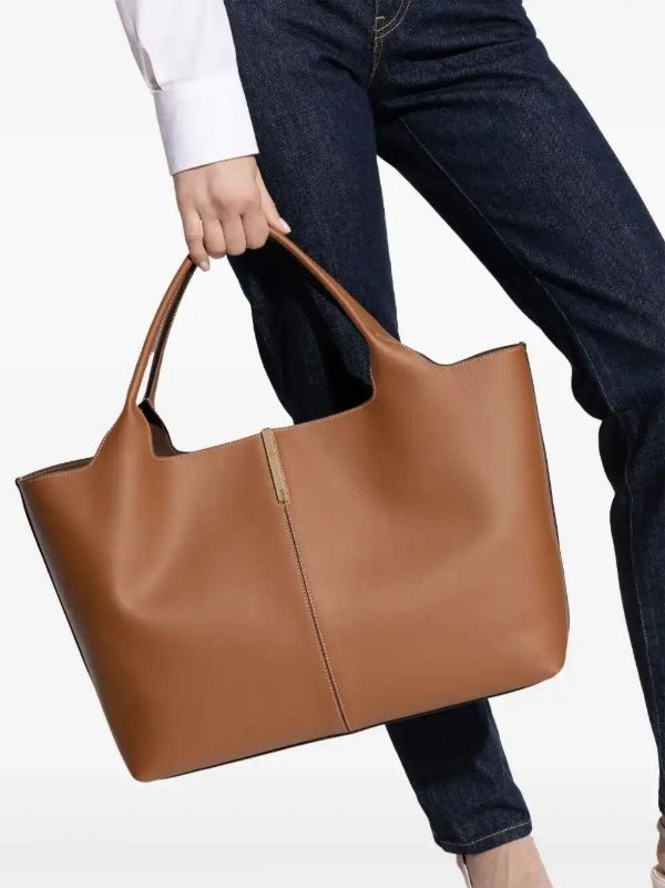 Tod's Medium Leather Tote Bag | Browns Tote Bags