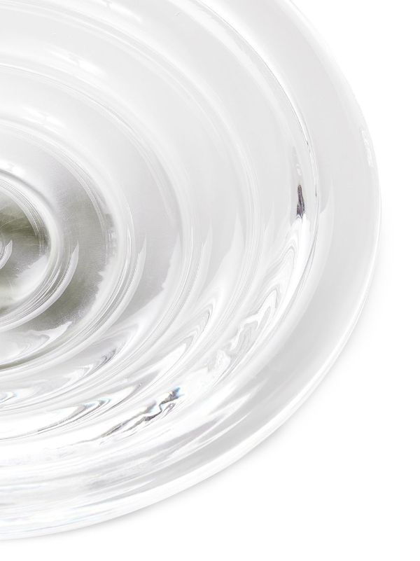 Tom Dixon Clear Press Glass Medium Bowl | Browns Decorative Trays & Plates