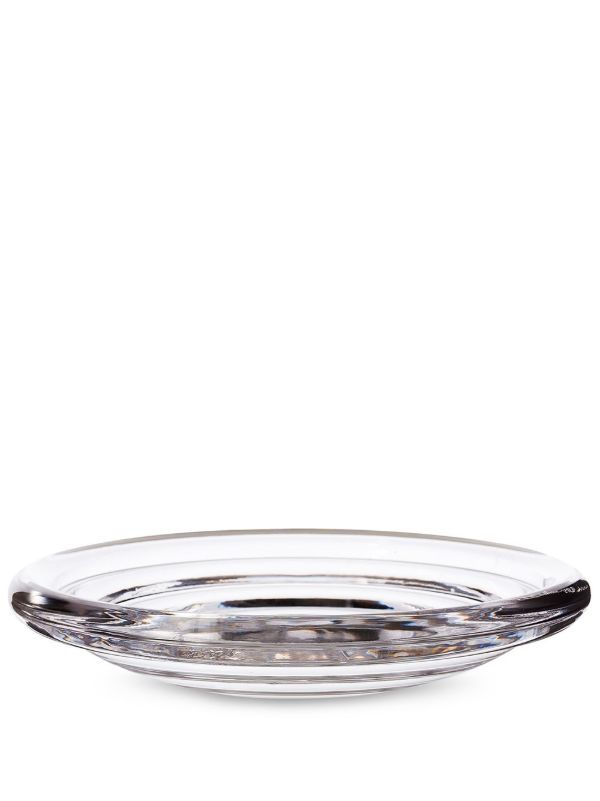 Tom Dixon Clear Press Glass Medium Bowl | Browns Decorative Trays & Plates