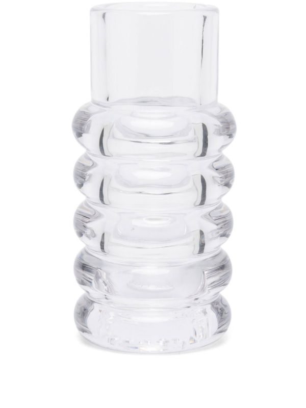 Tom Dixon clear Press glass vase | Browns Vases