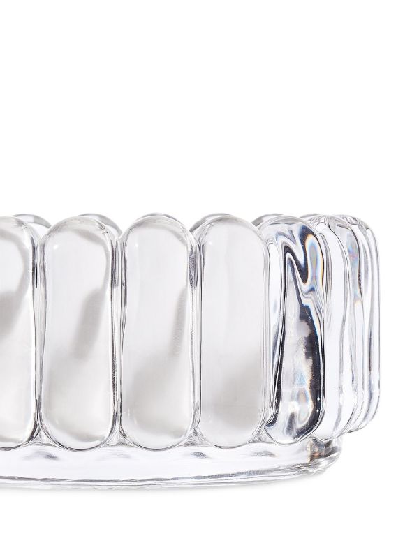Tom Dixon Clear Press Small Glass Bowl | Browns Decorative Trays & Plates