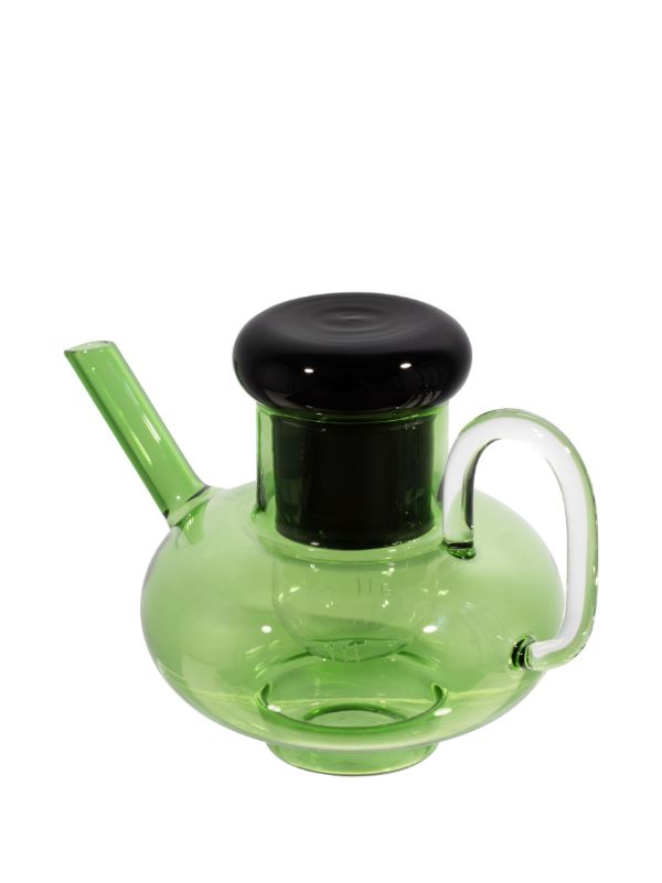 Tom Dixon Green Bump Glass Tea Pot | Browns Homeware
