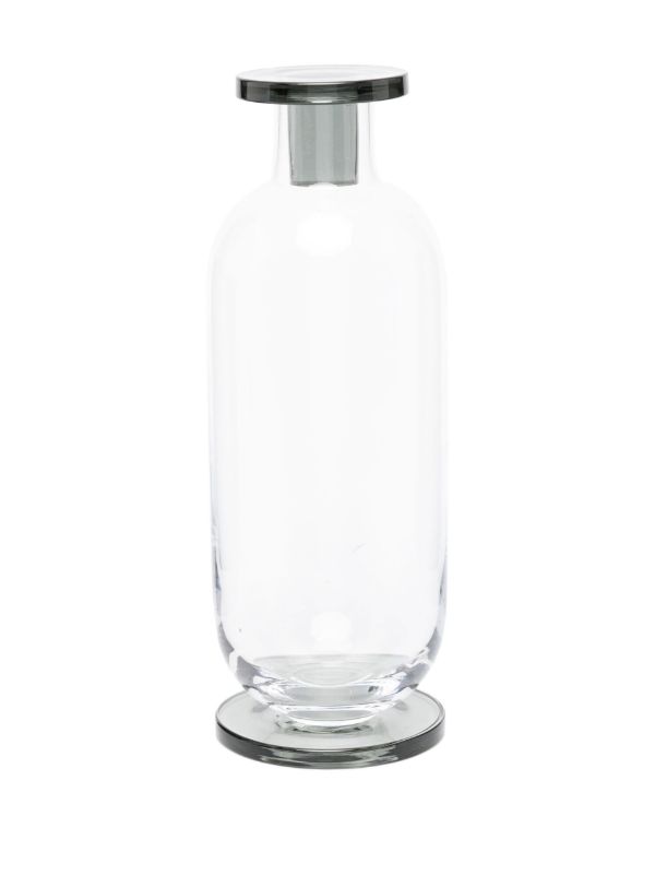 Tom Dixon Grey Puck Glass Decanter | Browns Glassware