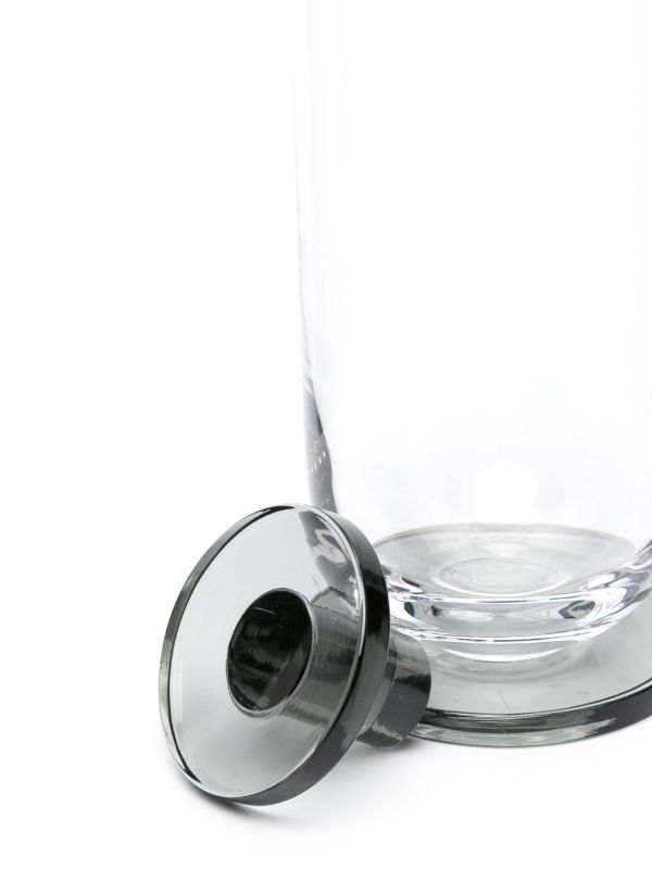 Tom Dixon Grey Puck Glass Decanter | Browns Glassware