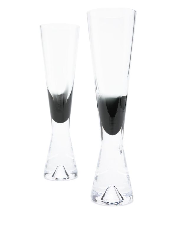 Tom Dixon Tank Champagne Glasses (set Of Two) | Browns Glassware