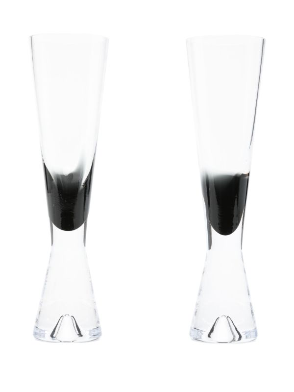 Tom Dixon Tank champagne glasses (set of two) | Browns Glassware