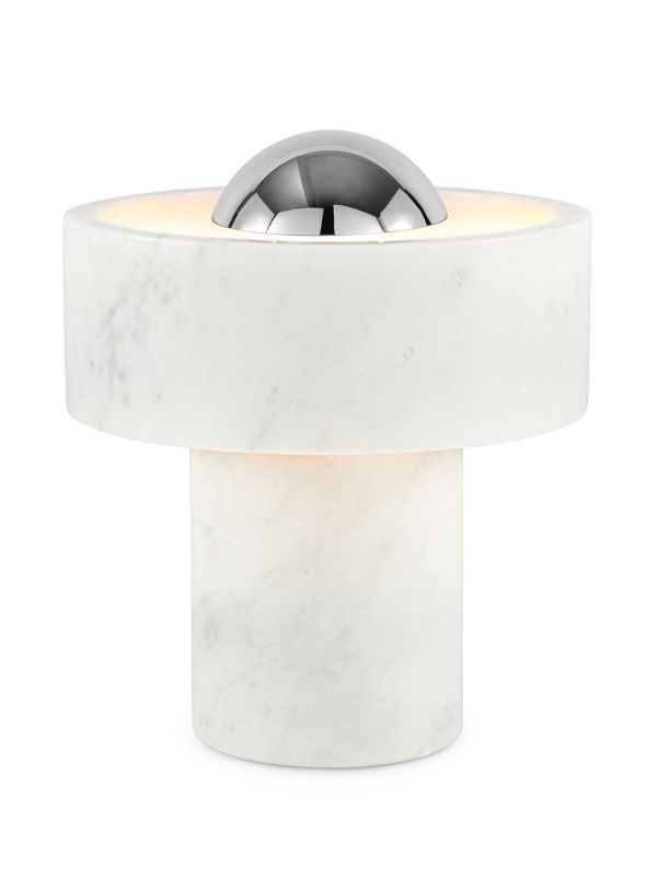 Tom Dixon White Stone Portable Lamp | Browns Lighting