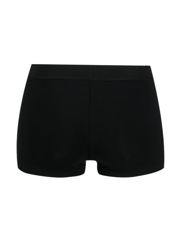 TOM FORD Black High Waist Logo Band Boxer Briefs | Browns Panties