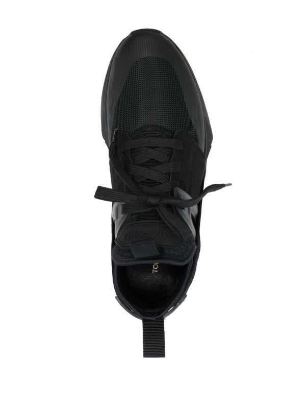 TOM FORD Black Jago Low-top Sneakers | Browns Low-Tops