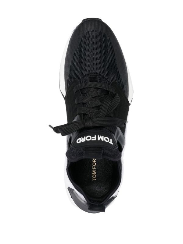 TOM FORD Black Jago Low Top Sneakers | Browns Low-Tops