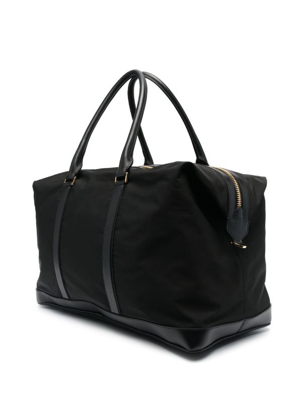 TOM FORD Black Logo Lozenge Holdall | Browns Luggage & Holdalls
