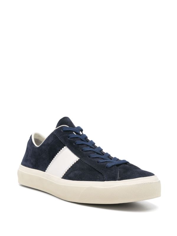 TOM FORD Blue Cambridge Sneakers | Browns Low-Tops
