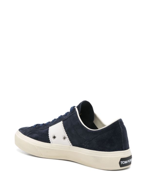 TOM FORD Blue Cambridge Sneakers | Browns Low-Tops