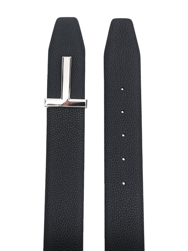 TOM FORD Blue Reversible Leather Belt | Browns Belts