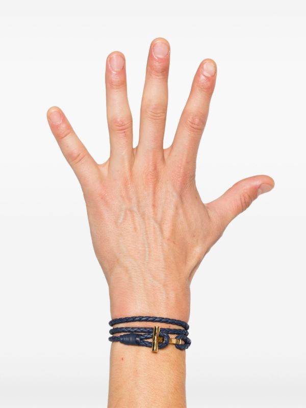 TOM FORD Braided Leather Bracelet | Browns Bracelets