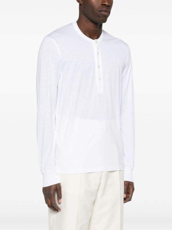 TOM FORD Button-Placket T-Shirt | Browns T-Shirts