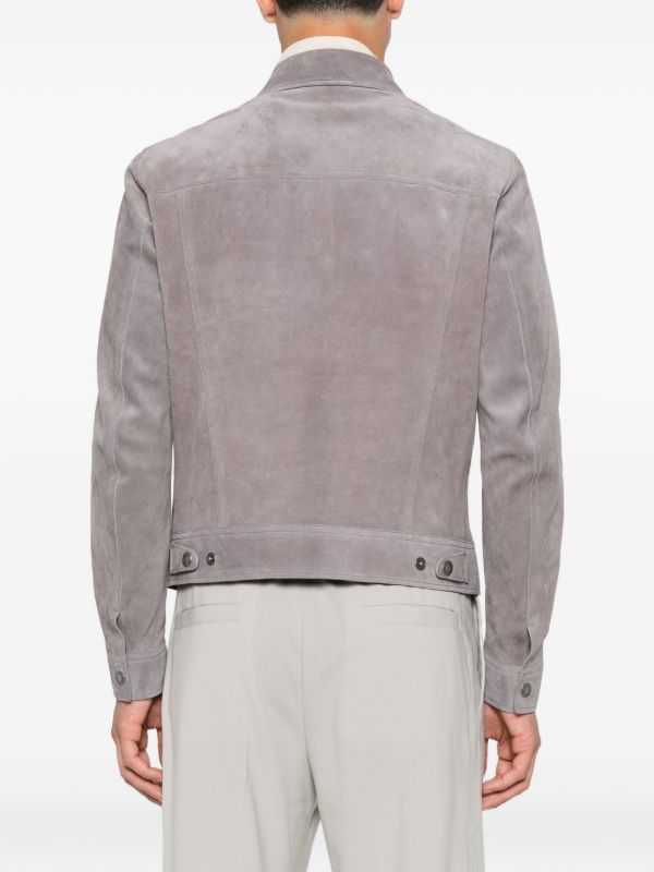 TOM FORD Flap-pocket Suede Jacket | Browns Leather Jackets
