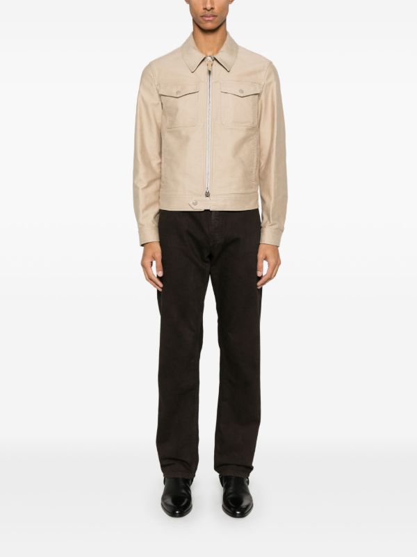TOM FORD Gabardine-weave Jacket | Browns Shirt Jackets