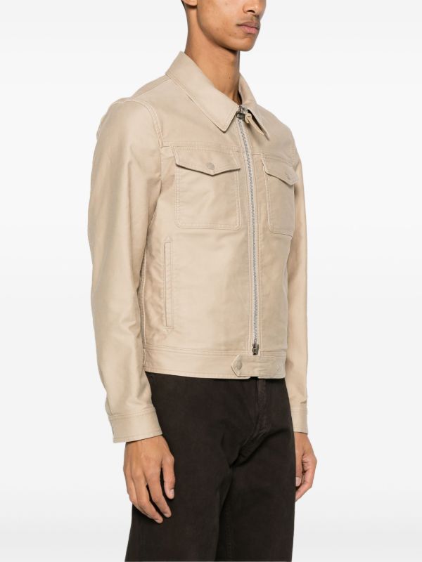 TOM FORD Gabardine-weave Jacket | Browns Shirt Jackets