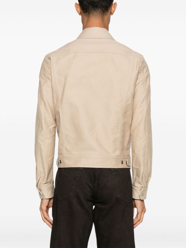 TOM FORD Gabardine-weave Jacket | Browns Shirt Jackets