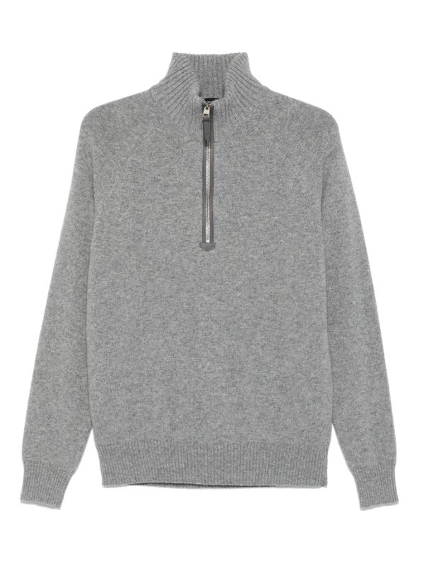 TOM FORD half-zip sweater | Browns Knitted Sweaters