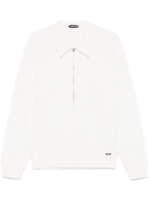 TOM FORD half-zip sweatshirt | Browns Sweatshirts