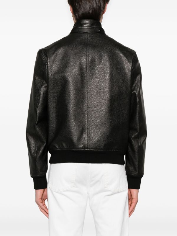 TOM FORD Harrington Leather Jacket | Browns Leather Jackets