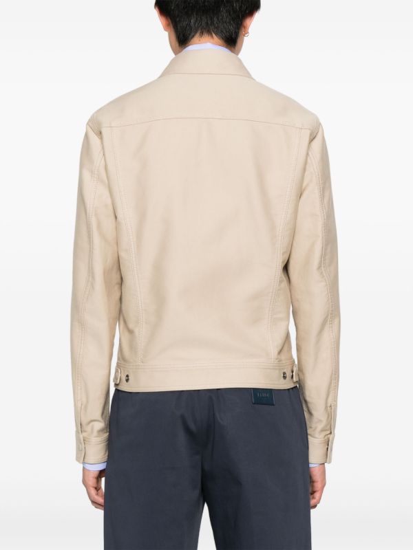 TOM FORD Leather Zip-up Jacket | Browns Leather Jackets