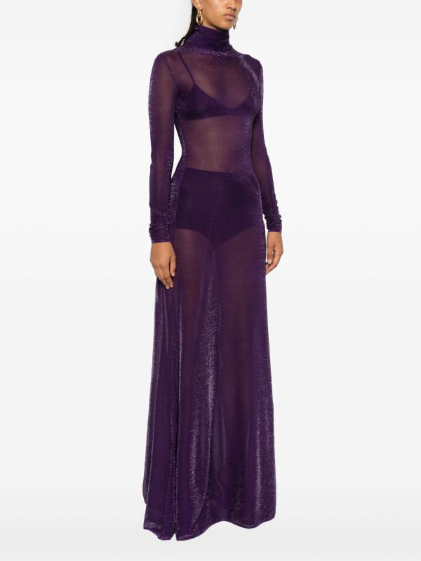 TOM FORD Metallic Knit Dress | Browns Sweater Dresses