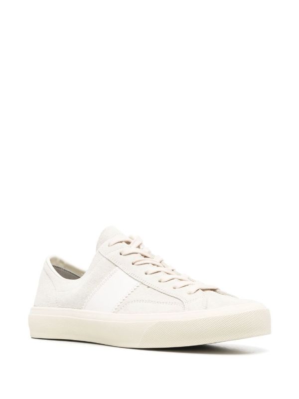 TOM FORD Neutral Logo Patch Low-Top Sneakers | Browns Low-Tops