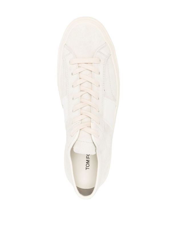 TOM FORD Neutral Logo Patch Low-Top Sneakers | Browns Low-Tops