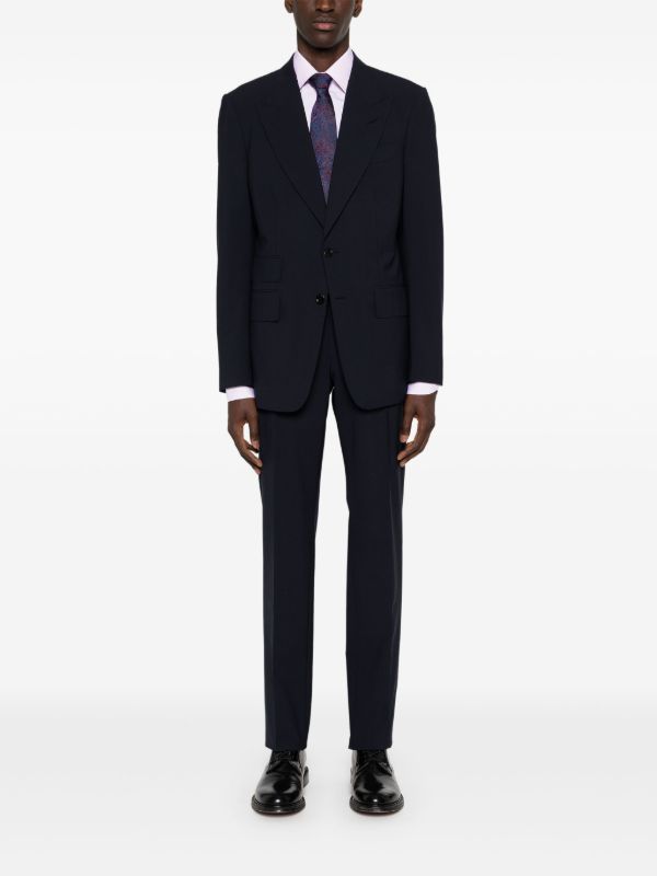 TOM FORD Pink Long-Sleeve Cotton Shirt | Browns Shirts