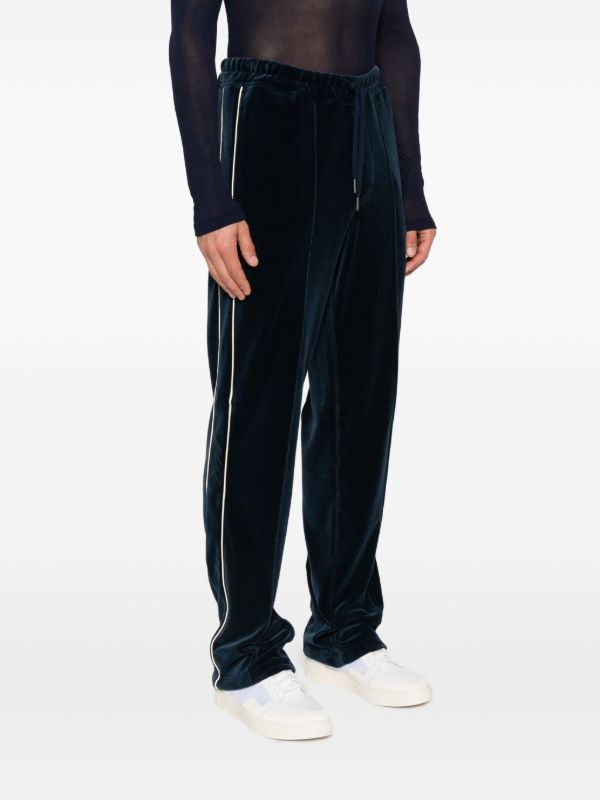 TOM FORD Piped-trim Velour Track Pants | Browns Sweatpants