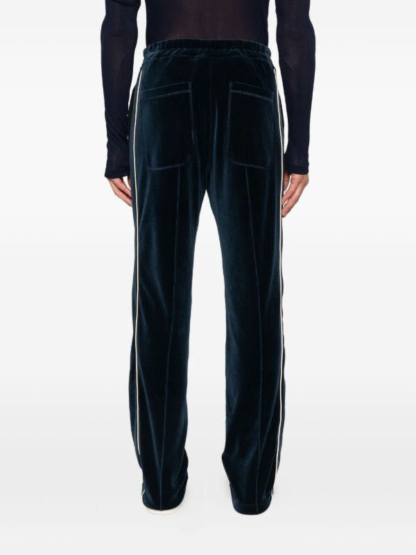TOM FORD Piped-trim Velour Track Pants | Browns Sweatpants