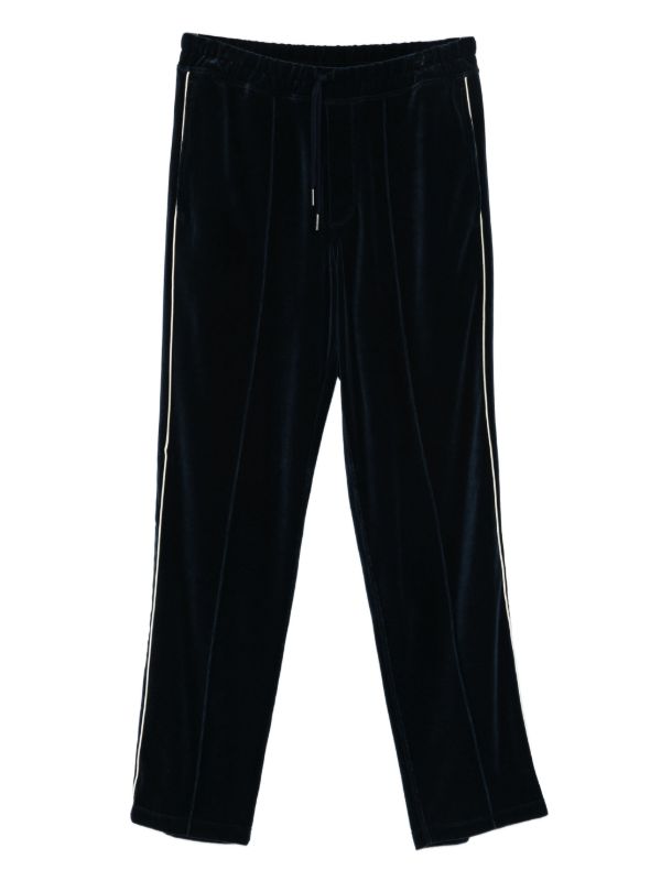 TOM FORD piped-trim velour track pants | Browns Sweatpants
