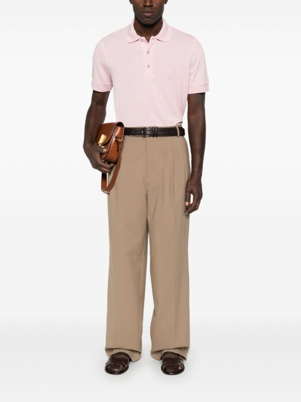 TOM FORD Piqué Polo Shirt | Browns Polo Shirts