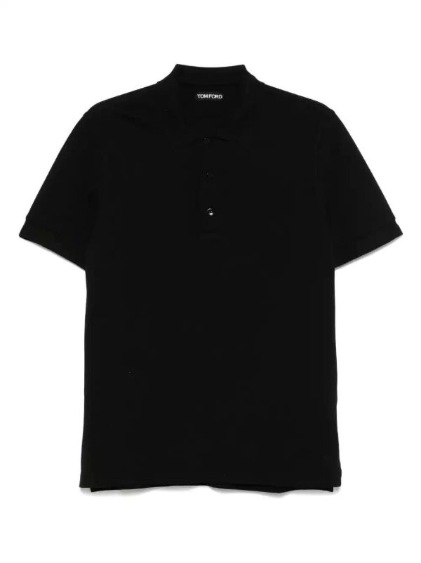 TOM FORD piqué-weave polo shirt | Browns Polo Shirts