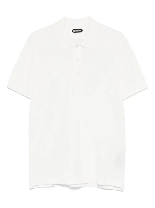 TOM FORD piqué-weave polo shirt | Browns Polo Shirts