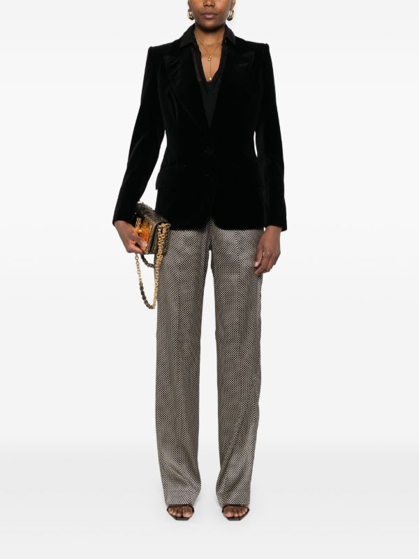 TOM FORD Polka Dot-print Trousers | Browns Straight-Leg Pants