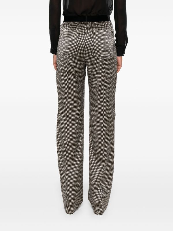 TOM FORD Polka Dot-print Trousers | Browns Straight-Leg Pants