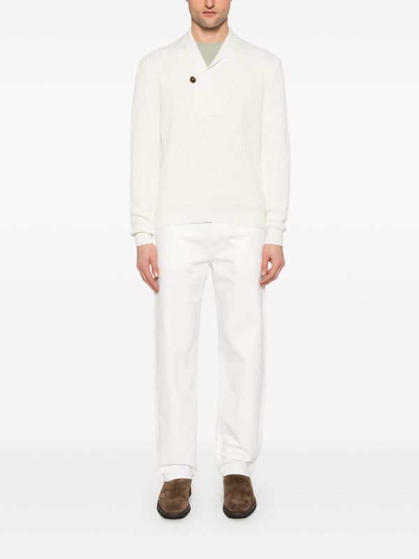 TOM FORD Ribbed-Knit Sweater | Browns Knitted Sweaters