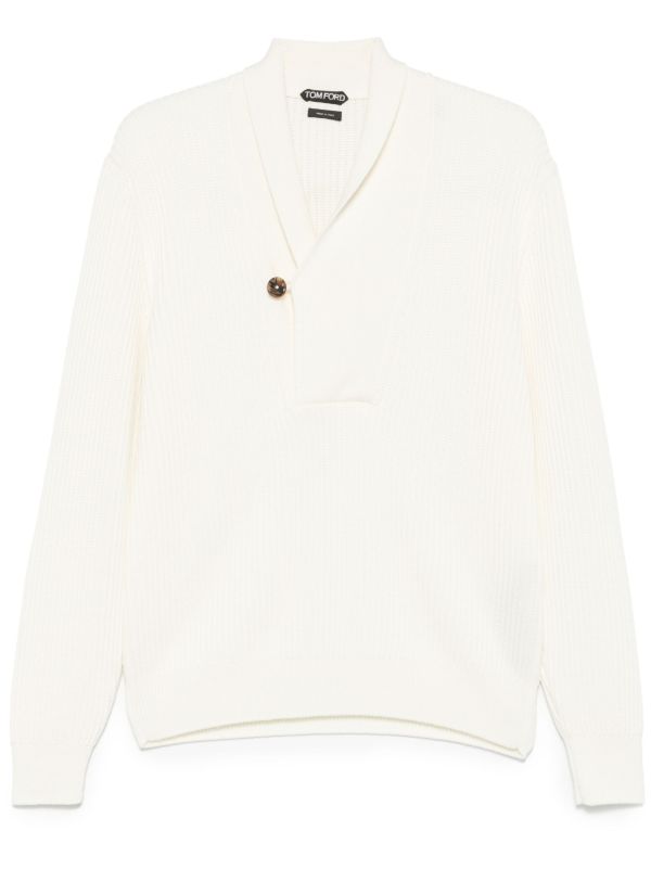 TOM FORD Ribbed-Knit Sweater | Browns Knitted Sweaters
