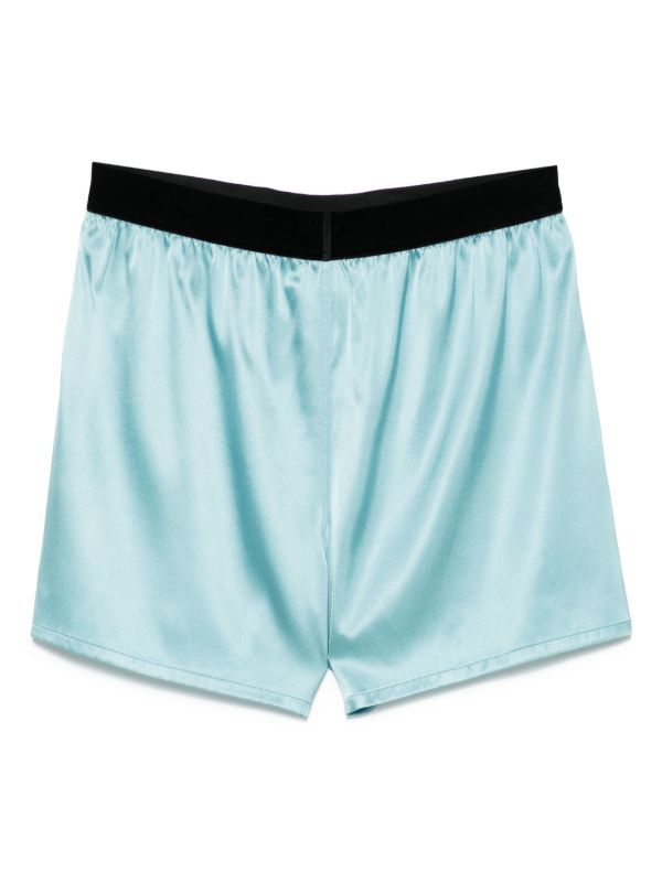 TOM FORD Satin Pyjamas Shorts | Browns Pyjama Bottoms