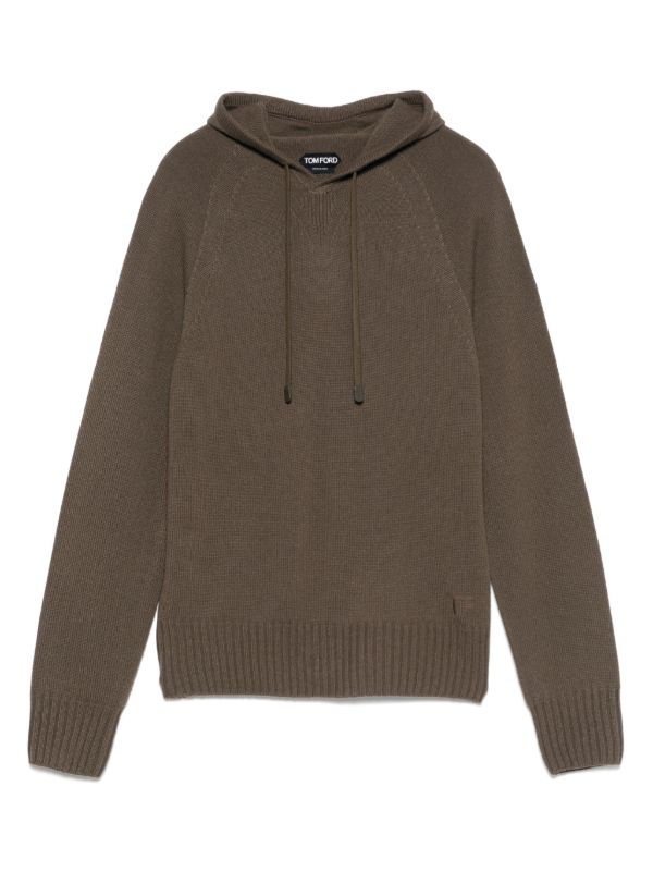 TOM FORD seamless cashmere hoodie | Browns Hoodies