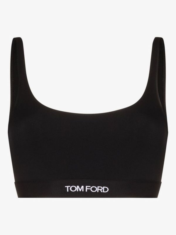 TOM FORD Signature logo-tape bralette | Browns Bras